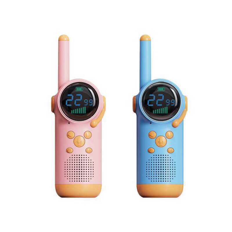 Walkie-talkies Für Kinder Und Erwachsene, Zwei-wege-funkgerät, 3 Km Reichweite, Usb-ladefunktion, 2er-pack