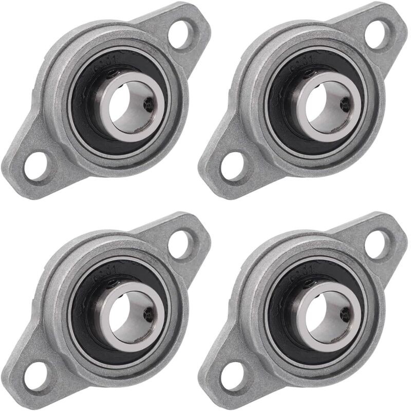 4 Stück Rhombische Stehlager-kugellager (12 Mm Innendurchmesser)