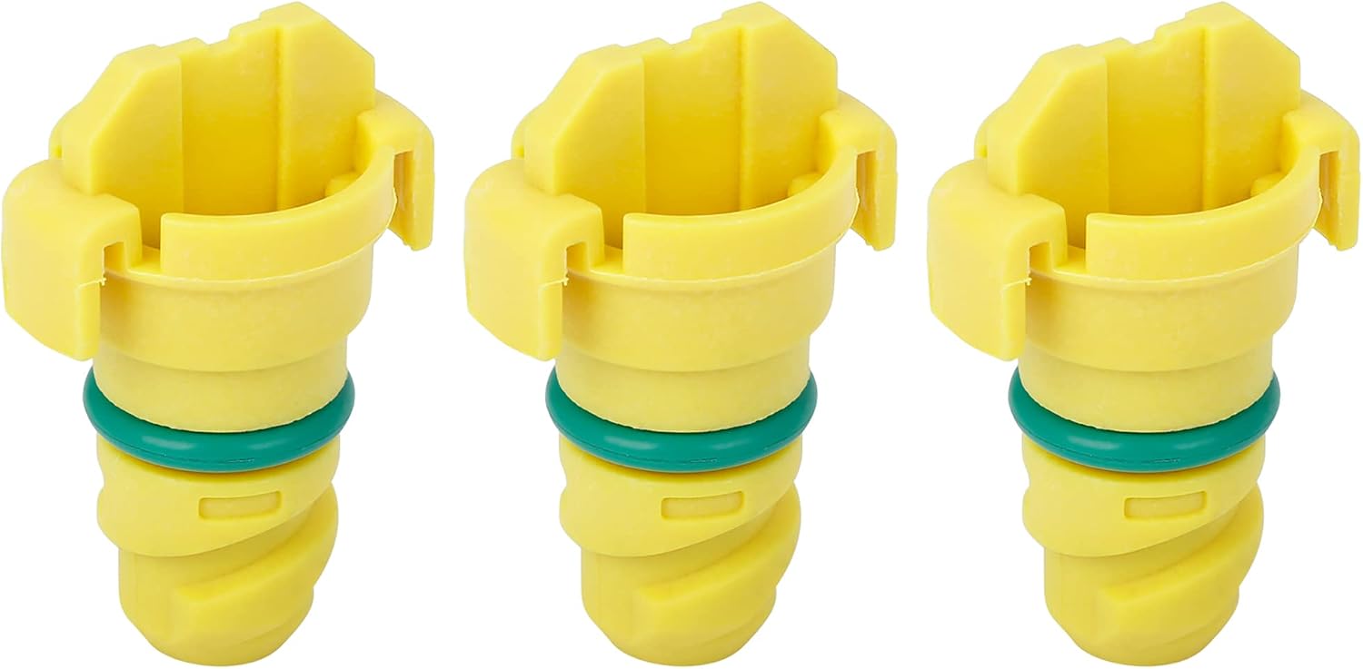 Motorablassschraube – 3er-set – Gelbes Abs – Verstärkte Dichtung – Für Ford F150 – 11 Mm Durchmesser