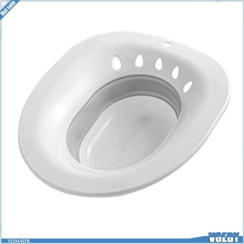 Ashata Sitzbad-wc-sitz, Faltbarer Sitzbad-wc-sitz, Ohne Hinhocken, Babytraining, Grau