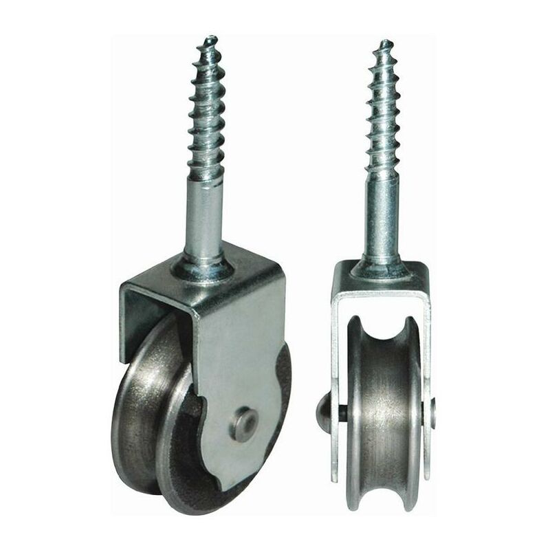 -betz Bird Rad 471, Gusseisengrau, D 50 Mm, Max. Traglast 22 Kg, 6 Mm Nut - 63172