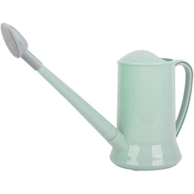 1 Stück Kunststoffgießkanne, Für Drinnen Und Draußen, Kleiner Kessel Für Zimmerpflanzen, Garten, Blumen, 2000 Ml (grün)