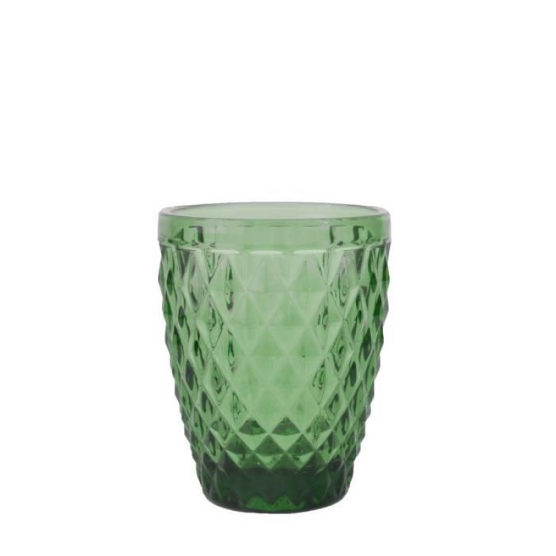 Diamond Green – 6 Wassergläser À 22 Cl