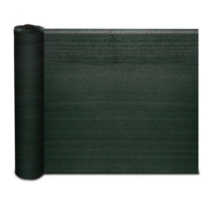 Marius Sichtschutzwand, Inklusive Befestigungsseil, 150 G/m² Hdpe-sonnenschutzgewebe, Grün, 150 Cm X 20 M