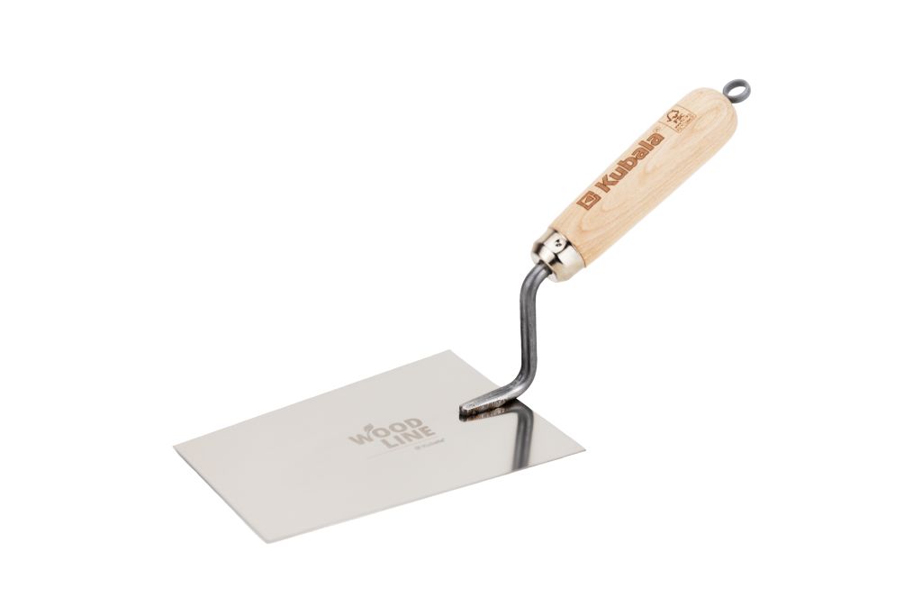 Trapezförmige Edelstahlkelle 12018090mm Holzlinie - Kb 5810