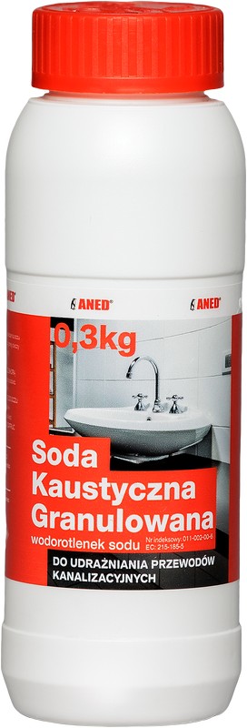 Abflussreiniger Ätznatron 0,3 Kg - Natronlauge Kau 0,3
