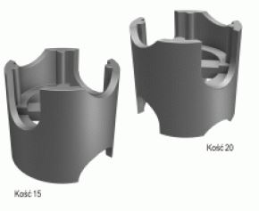 Kunststoff-spitzenscheibe Für 15/20/25-mm-zylinder - 500 Stück - Sl S01309