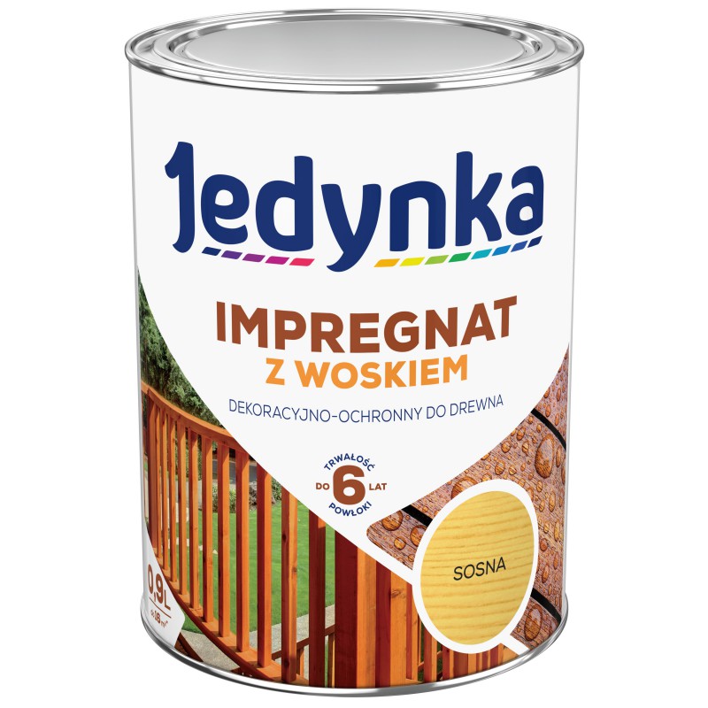 Holzimprägnierung Mit Wachs, Einzelne Kiefer, 0,9 L - 5impr.sos0.9