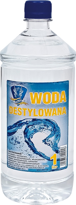 1 L Destilliertes Wasser - 1 L Ph-wert-lösung
