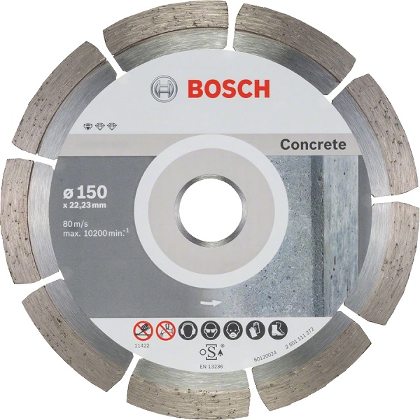 Segmentierte Diamanttrennscheibe Für Beton 15022,32,0 10p - B 2608603241