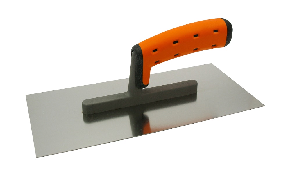 2k Edelstahl-glättkelle 130380mm Glatt - E-313-0380