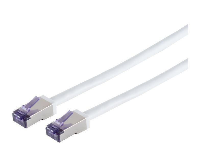 Lanview Hochflexibles Cat6a S/ftp-kabel, Weiß, 5 M, Lvn-cat6a-flex-5mwh