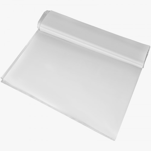 Pe Gewächshausfolie 2,5 M Länge X 7,6 M Breite Transparent Treibhausfolien, 0,15 Mm Dicke Folientunnel, Reißfeste Gartenfolien Aus Polyethylen Als Plastikfolien Für Abdeckungen Im Außenbereich