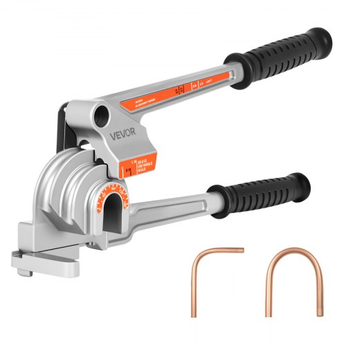 Rohrbiegegerät, 6,35/9,525/12,7 Mm Außendurchmesser, 3-in-1-rohrbieger Mit Manueller Wasserwaage, 180°-biegewerkzeug Für Kupfer-aluminium-rohre Für Autoreparaturen, Hvac-klimaanlagen