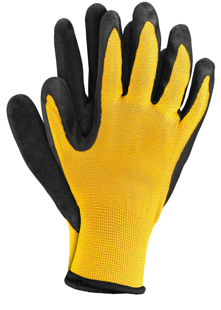Polyesterbeschichtete Handschuhe Rtela Gelb 9, Pp003 - 12.0 Par - Rek Rtel Y9