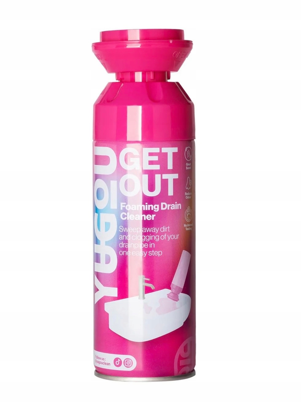 Yugou Get Out Spülbecken- Und Abflussreinigungsschaum 450 Ml