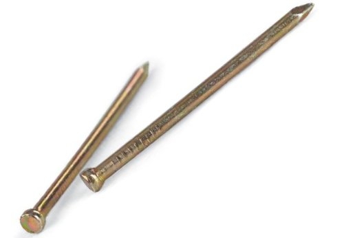Zp-zimmermannsnägel 1,2 X 30 Mm, Gelb Verzinkt – 5,0 Kg – 901 30 X 1,2 Z