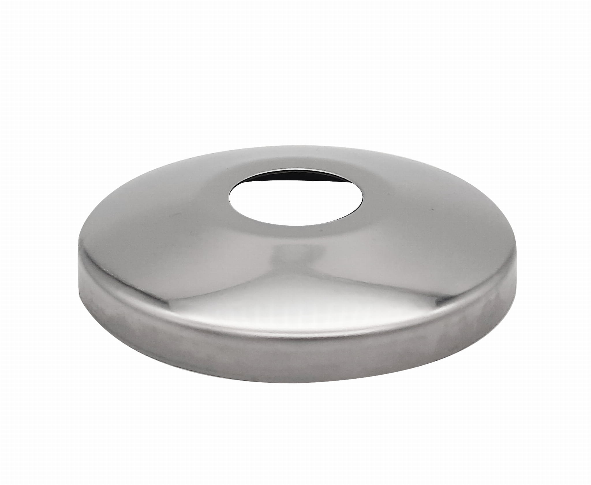 Flache, Niedrige Rosette 1/2 Chrom Ohne Gw - Hj/r3042l