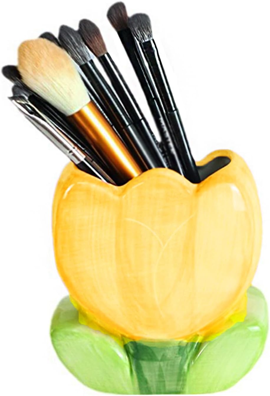 Keramik-stiftehalter, Make-up-pinselhalter, Kleines Make-up-pinsel-töpfchen, Stiftehalter, Schreibtisch-blumenvase Für Stifte, Dekoration Für Zuhause Und Büro
