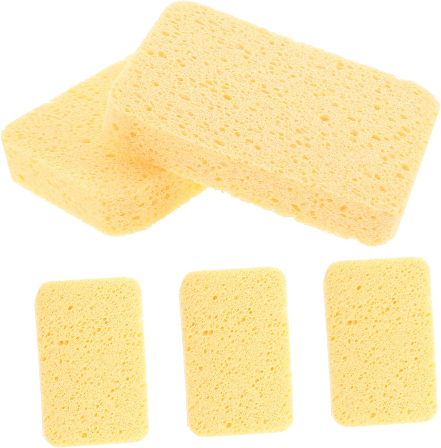 10 Stück Schwamm-scheuertücher, Küchenwaschlappen, Toiletten-mikrofasertücher, Küchenreinigungswerkzeuge, Reinigungstücher