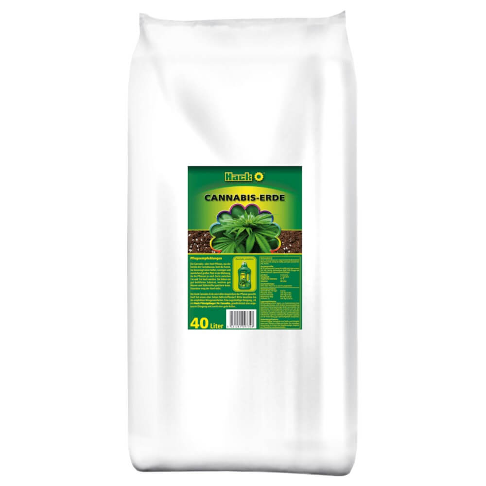 Hack Qualitäts Cannabis Erde 40 L Pflanzenerde Cannabaceae