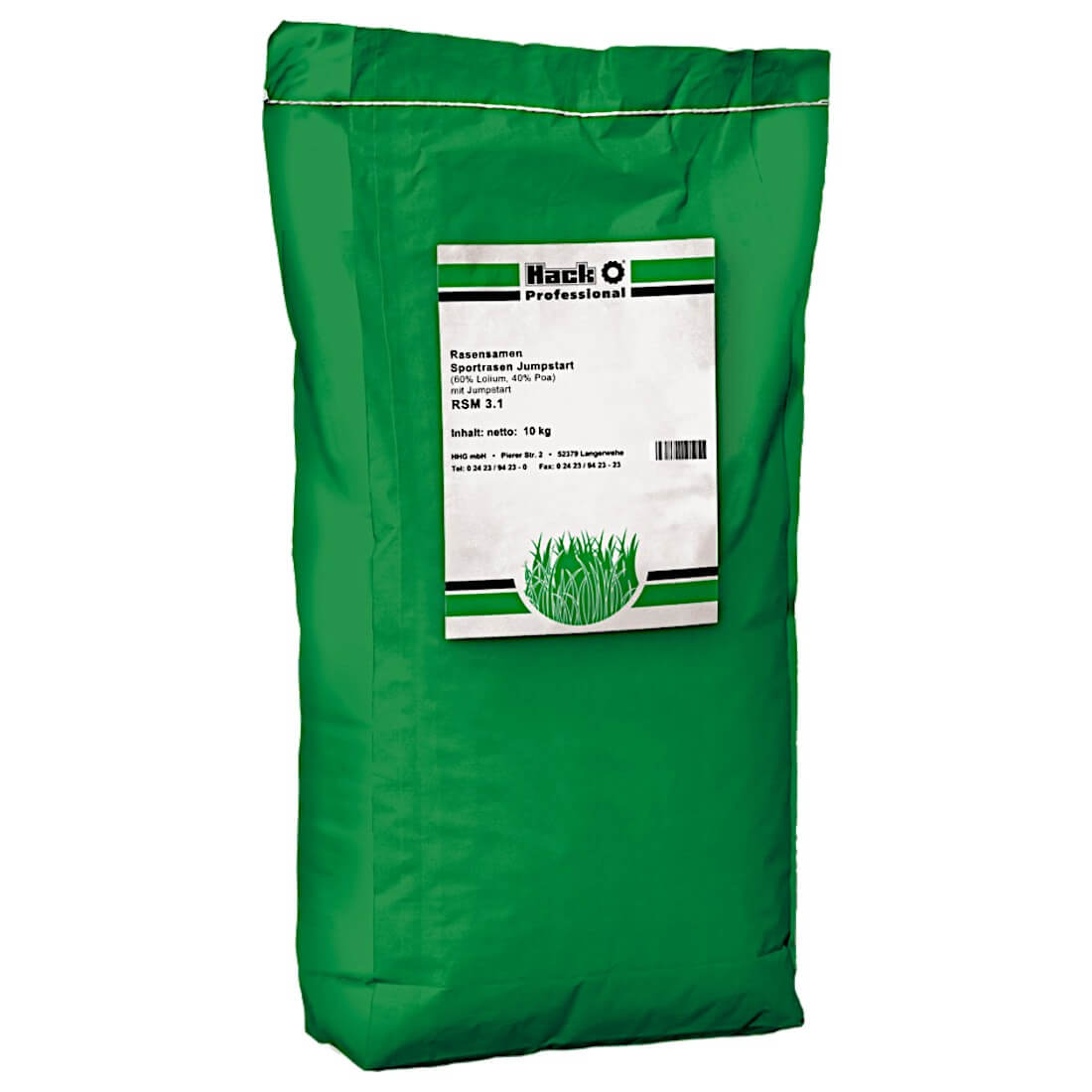 Hack Rasensamen Sportrasen Jumpstart 10 Kg Rsm 3.1 Schnelle Keimfähigkeit