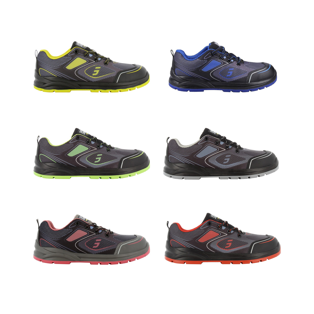 Safety Jogger Cador S1p Src Esd Sicherheitsschuhe - 38 Eu - Rot