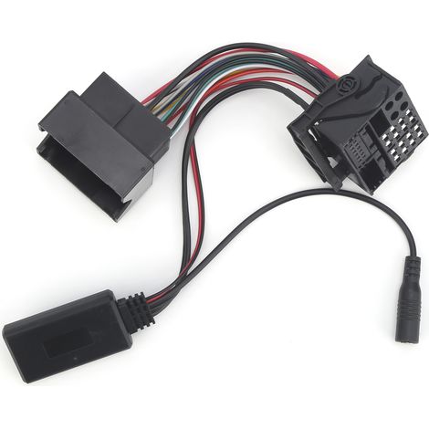 Adapter Aux, 12-pin-adapter Audio Aux Bluetooth 5.0 Mit 59,1-zoll-mikrofonkabel Für Cd30 Cdc40 Cd70