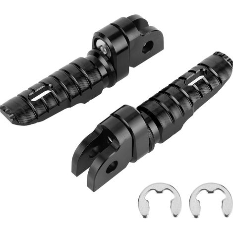 Motorrad-fußrasten Vorne, Paar, Vorne Links Und Rechts, Für Yamaha Mt03 Mt25 Mt07 Mt09 R3 Xj6 Schwarz