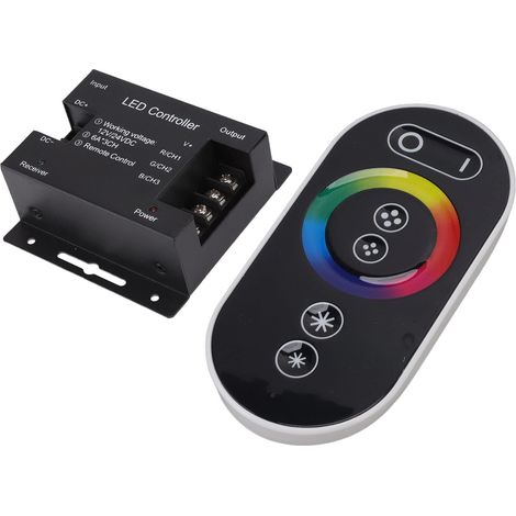 3-kanal-led-controller Mit Fernbedienung, Dc12v/24v Konstantspannungs-rgb-pwm-led-lichtsteuerung