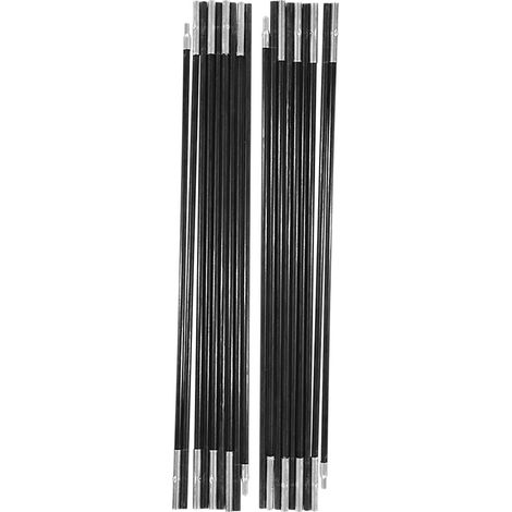 4,9 M Fiberglas-zeltstangen-set Für Camping, Outdoor-zelt Und Markisen