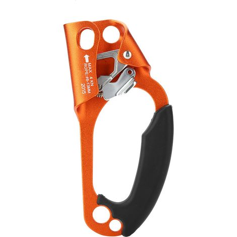 Rechtshändige Kletterseilklemme Für 8-mm- Bis 13-mm-seilkletterausrüstung (orange)