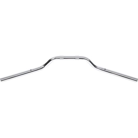 22 Mm Stahl-motorradlenker Drag Bar Ersatzteil (chrom)