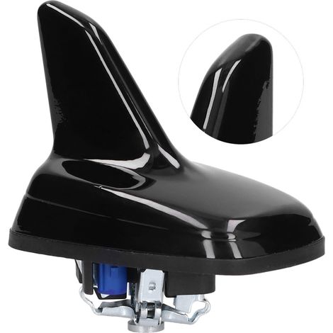 Haifischflossenantenne 5q0035507b5fq, Glänzend Schwarz, Ersatz Für Die Auto-haifischflossenantenne Aus Abs-metall, Passend Für 5q0 035 507 B Und 5q0035507b, Dachantenne