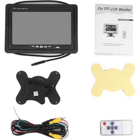 7-zoll-hd-automonitor Mit Rückfahranzeige, 12–24 V, Autozubehör