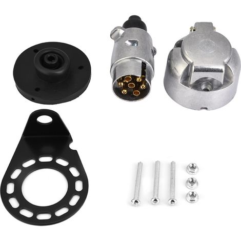 12v 7-poliger Anhängerstecker-adapter Für Anhängerkupplung