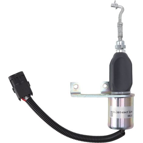 Kraftstoffabsperrventil, 12 V Dc, 55 Mm Lochabstand, Motorabsperrventil Für Baggermotoren, Elektrische Flammenabsperrung, Ersatzteil