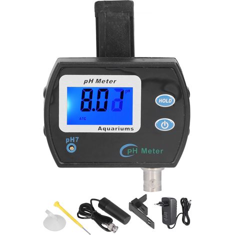 Digitales Ph-meter Ph900 Mit Lcd-anzeige, Austauschbarer Elektrodensonde, Hohe Genauigkeit Für Wasserqualitätsprüfungen, Eu-stecker, 220 V