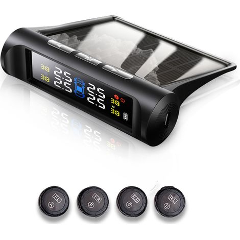 Externes C240 Tpms Solarbetriebenes Reifendruckkontrollsystem