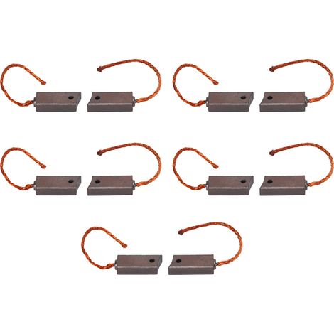 10-teiliger Reglerbürstensatz Für Lichtmaschinen (re60, Re72) – Reparaturset Für Elektromotoren Und Generatoren, Bürstenersatz Für Mahle