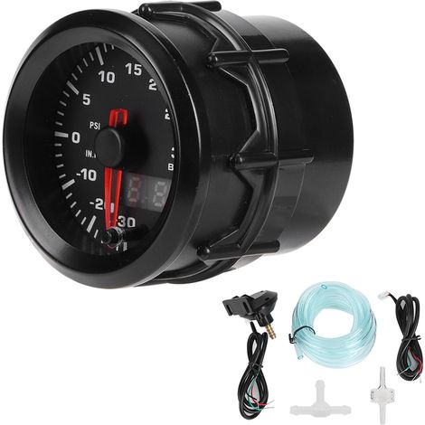 Universelles Kfz-instrumenten-turbodruckmessgerät 52 Mm / 2,0 Zoll