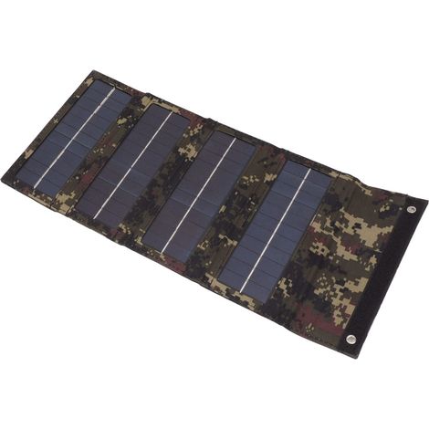 Tragbares 40-w-solarpanel, Hocheffiziente Usb-wandlerschnittstelle Für Faltbares 40-w-solarpanel Für Camping Und Wandern (tarnfarbe)