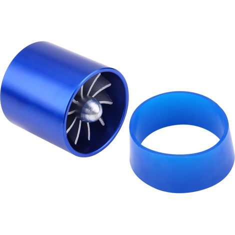 2,2"/55 Mm Aluminiumlegierung Auto-lufteinlass Turbonator Einzellüfter-turbinen-kompressor Benzin-kraftstoffspar-turbolader