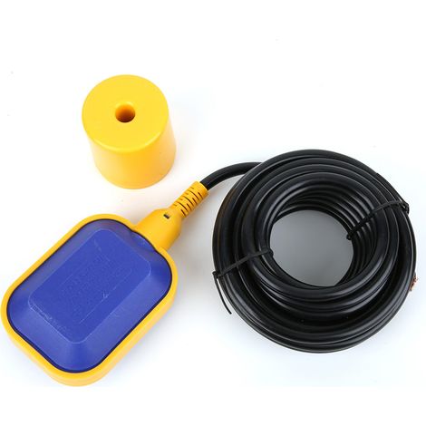 Flüssigkeitsstandsensor, Schwimmerschalter (0–250 V), Automatische Wasserzufuhr- Und Entleerungssteuerung, 6-m-kabel, 6-teiliger Schraubenschlüssel