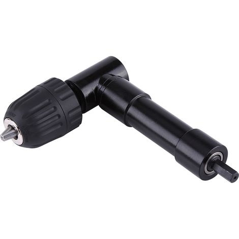 Winkelbohrer Für Elektrische Bohrmaschinen, Rechtwinkliger Eckbohrer, Winkeladapter Für Schraubendreher, 0,8–10 Mm Mit 3-backen-bohrfutter, Adapter Für Enge Platzverhältnisse, Befestigungsadapter