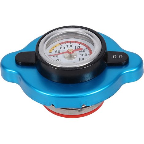 Thermostatischer Kühlerdeckel, Thermostatischer Kühlerdeckel Für Autos, Universelles Thermostatisches Manometer Für Wassertankdruck Und -temperatur