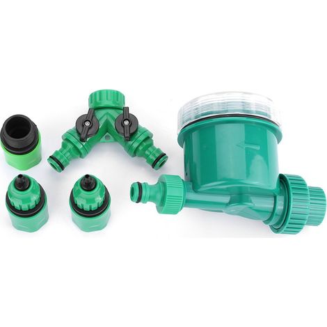 Automatischer Bewässerungstimer, Gartenbewässerungs-steuergerät-set Mit Y-förmigem Schnellverbinder, 5-teilig