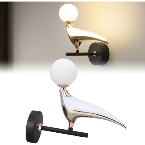 Wandleuchte, Vogellampe, Moderne Schreibtischlampe, Nachttischlampe, Vogel-nachtlicht, Dekorative Lampe Für Schlaf- Oder Wohnzimmer, G9 Wandleuchte 110–240 V