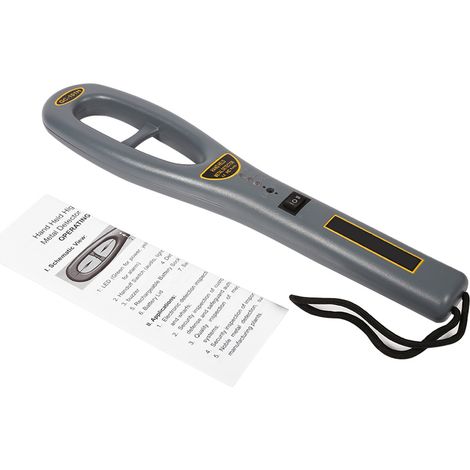 1x Tragbarer, Hochempfindlicher Taschen-metallscanner-detektor (leicht)