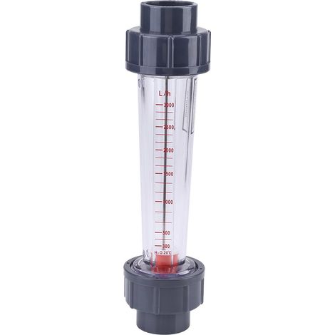 Durchflussmesser Für Kunststoffrohre (300–3000 L/h), Lzs-25 Kunststoff-flüssigkeitsdurchflussmesser Dn25 Zur Messung Des Momentanen Flüssigkeitsdurchflusses